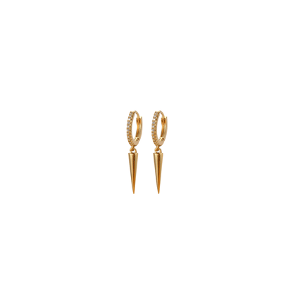 Dune Drop Single Spike Earrings - MILANA JEWELRY 