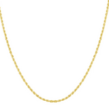 Elysian Dainty Rope Chain Necklace - MILANA JEWELRY 