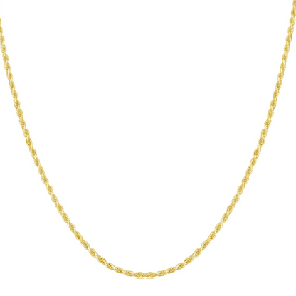 Elysian Dainty Rope Chain Necklace - MILANA JEWELRY 