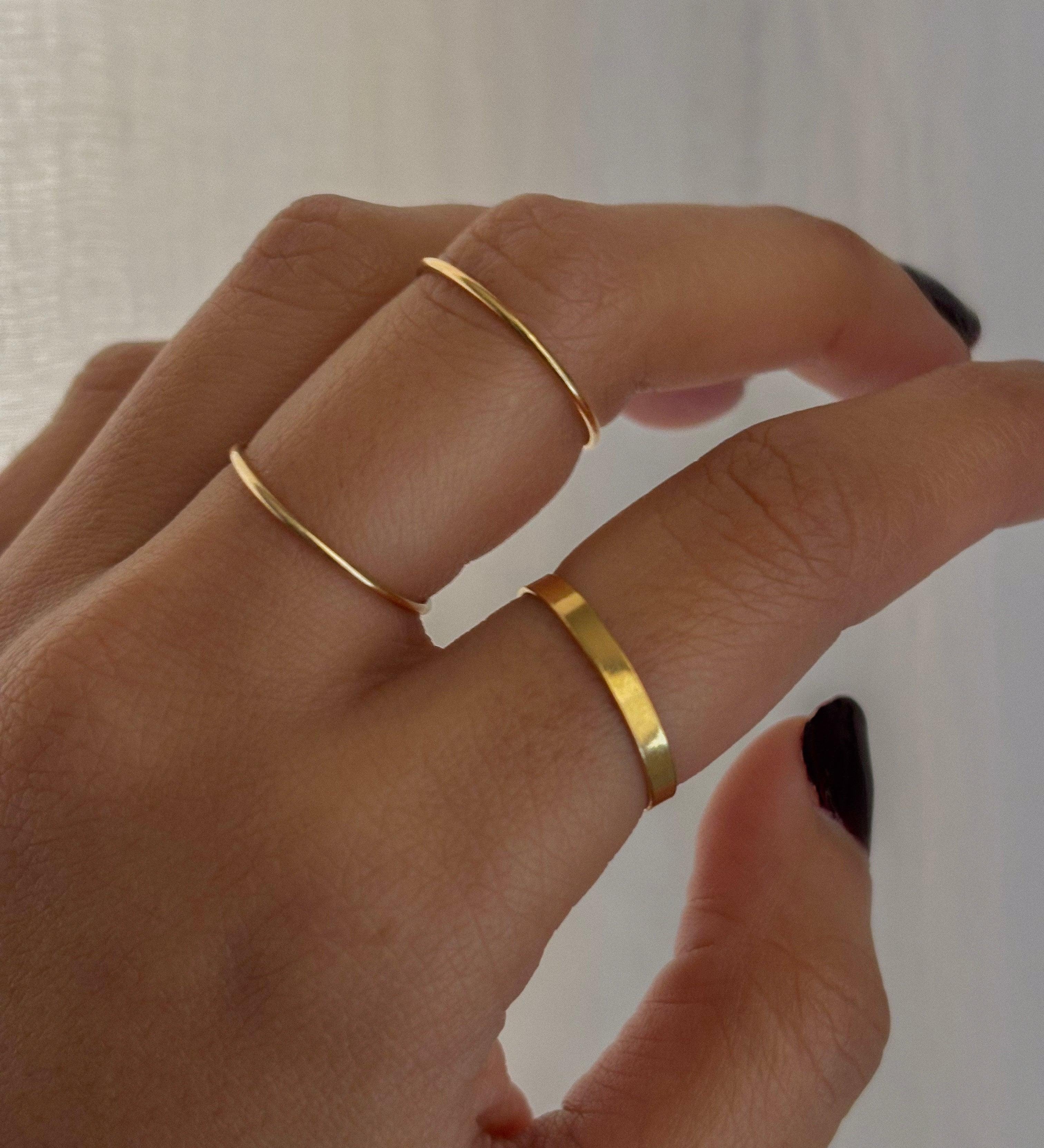 Maeve 2.3 mm Stacker Band Ring - MILANA JEWELRY 