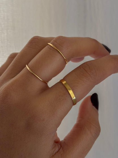 Simple Stacking Ring - MILANA JEWELRY 