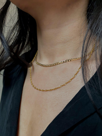 Amaya Singapore Chain Necklace - MILANA JEWELRY 