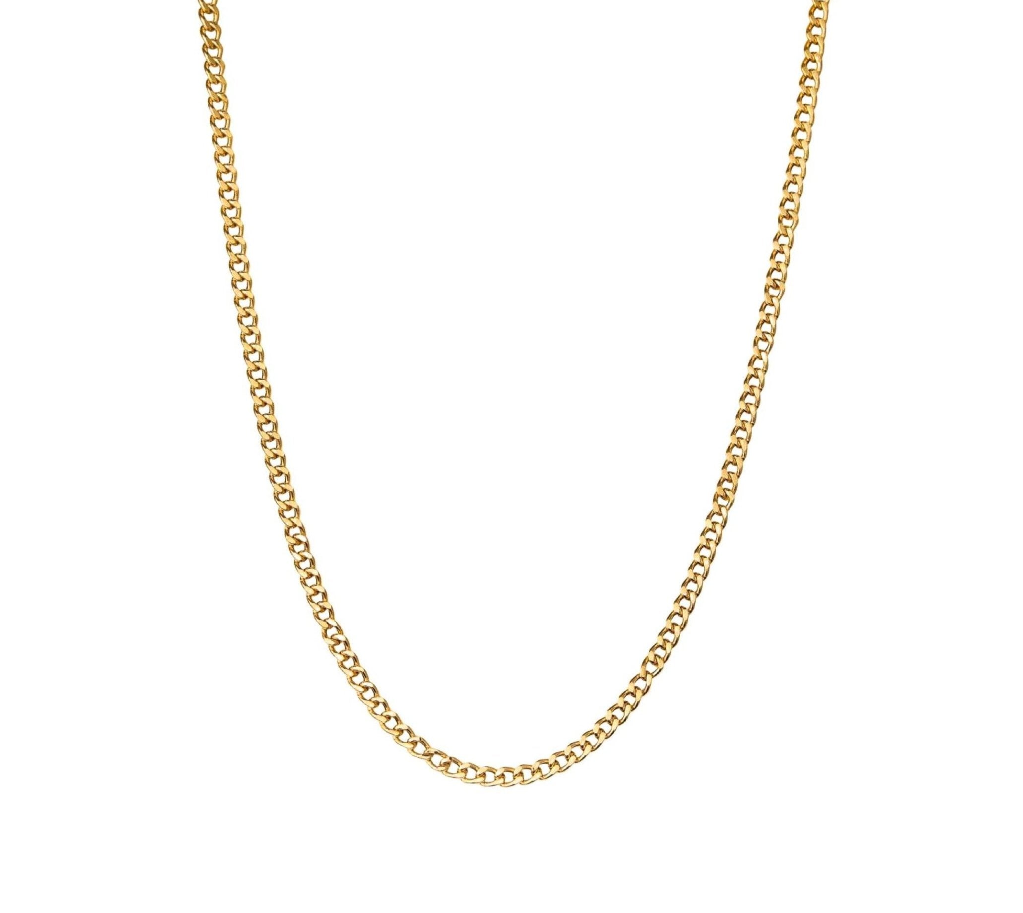 Dainty Serena Cuban Link Chain Necklace - MILANA JEWELRY 