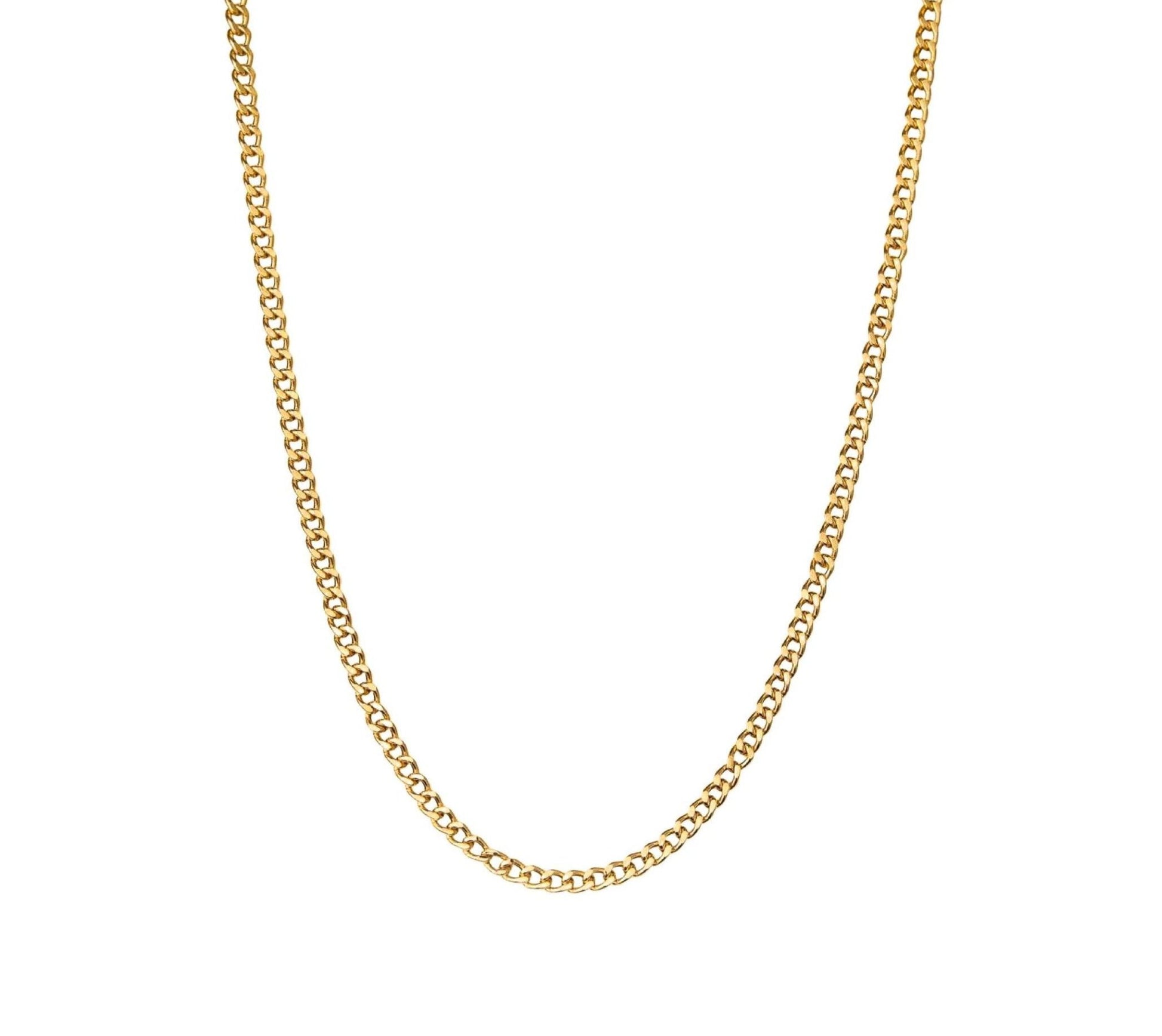 Dainty Serena Cuban Link Chain Necklace - MILANA JEWELRY 