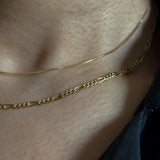 Dainty Box Chain Necklace